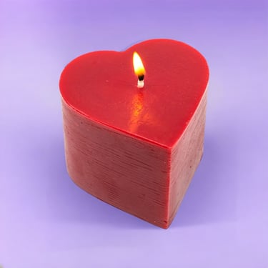 Small Heart Votive Candle