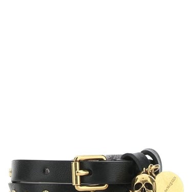 Alexander Mcqueen Woman Double Wrap Bracelet