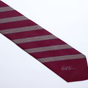 Vintage Halston Signature Necktie 