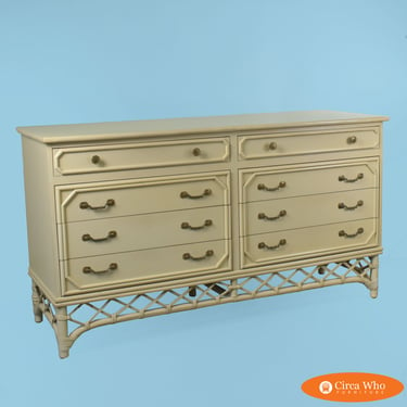 Ficks Reed Rattan Dresser