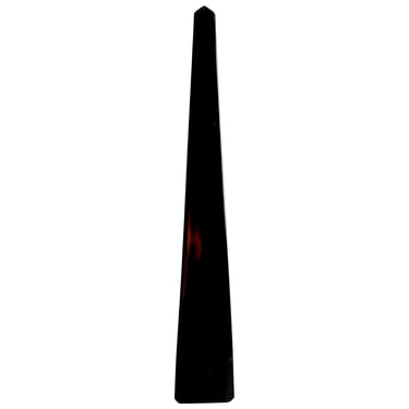 Polished Black Marble Obelisk, Italy