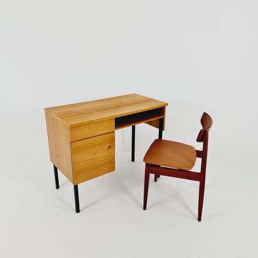 Mid century vintage desk German desk by Horn Möbel 1950s 