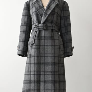 vintage Pendleton plaid wool blanket coat 