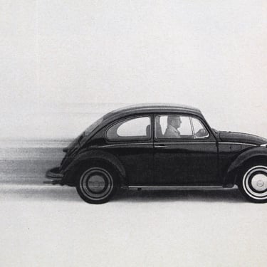Vintage Volkswagen Advertisement | Circa 1960 | UNFRAMED Vintage Advertising Page | 1960s Vintage Car Ad | Volkswagen Introductory Ad 