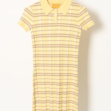Plaid Polo Dress Butter