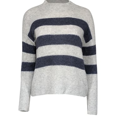 Rails - Grey, Blue, & Sparkly Striped Sweater Sz XS