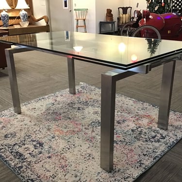 Glass Top Dining Table (Seattle)