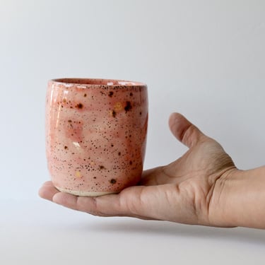 Pink Cup - Handmade Ceramic Cup 