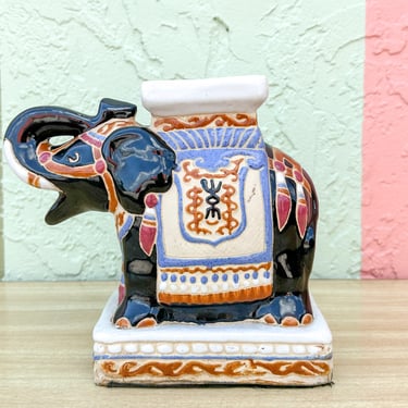 Ceramic Elephant Cachepot