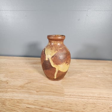 Studio Pottery Vase Signed GL Mortensen 72 