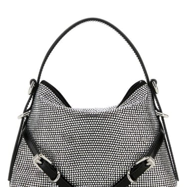 Givenchy Women Embellished Satin Nano Voyou Handbag