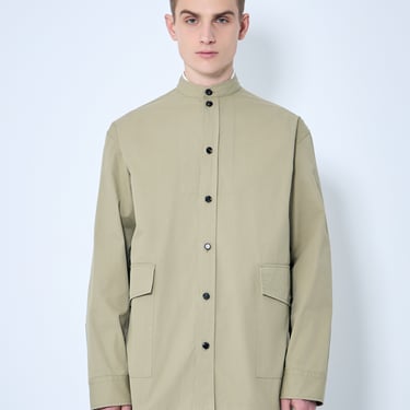 Bottega Veneta Men Light-Cotton Twill Overshirt
