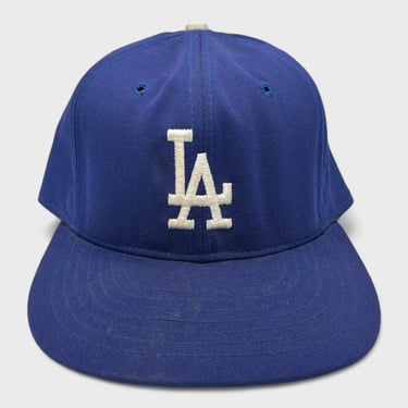 Vintage 1970s Los Angeles Dodgers Fitted Hat 7 1/2