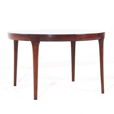 Kofod Larsen for Faarup Mobelfabrik Mid Century Danish Rosewood Expanding Dining Table with 2 Leaves - mcm 