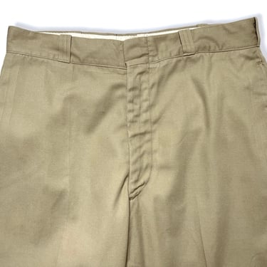Vintage 1960s US Army Uniform Trousers ~ 32 Waist ~ Field Pants ~ Vietnam War ~ Military ~ Khaki / Chinos ~ 