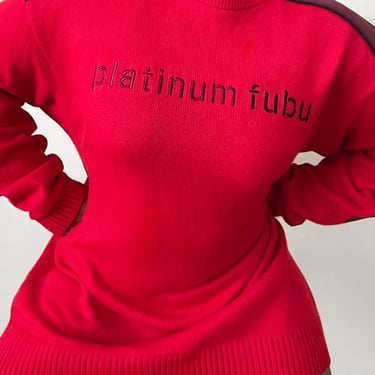 Y2K Platinum Fubu Unisex Sweater | 2X