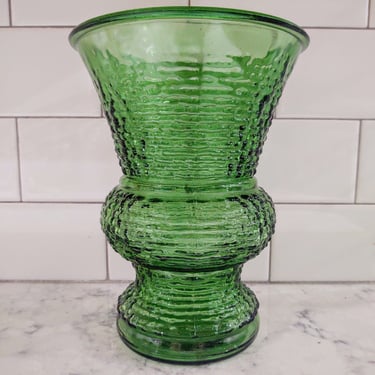 Vintage Napco Large Emerald Green Vase 