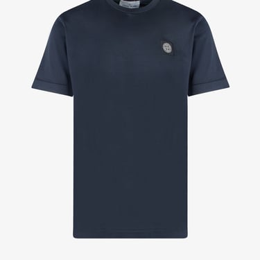 Stone Island Man T-Shirt Man Blue T-Shirts