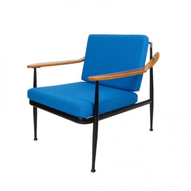 C.1960 Walnut Arms Lounge Chair
