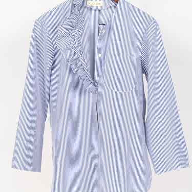 Brooke Shirt - Blue/White Stripe