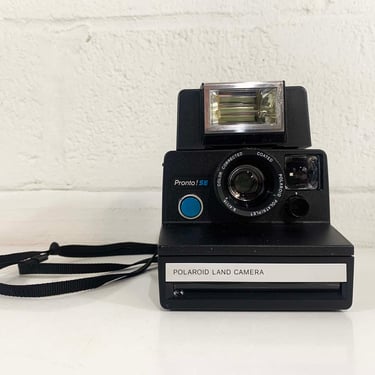 Vintage Polaroid Land Camera SX-70 Instant Film Photography ITT Magic Flash Pronto! Working Tested Photographer Gift 1970s 