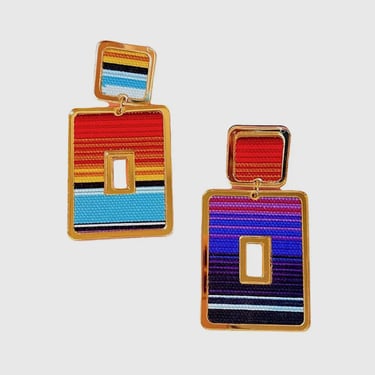Salple Sale Fiesta Serape Earrings