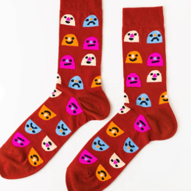 Mixed Emotions Crew Socks