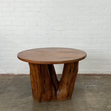 Rare Round Tree Root Dining table 