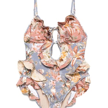 Zimmermann Women Tallow Printed Swuimsuit