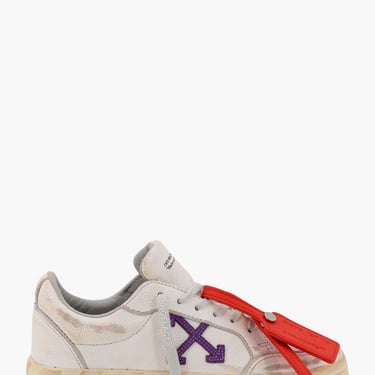 Off White Woman Low Vulcanized Woman White Sneakers