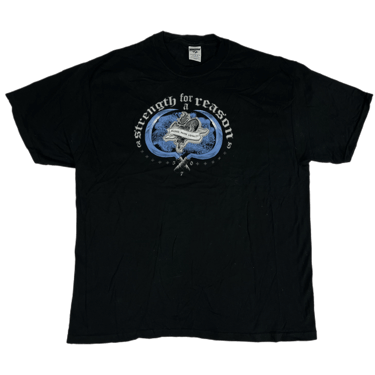 Vintage Strength For A Reason &quot;Blood, Faith, Loyalty&quot; T-Shirt