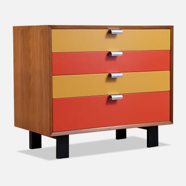 George Nelson Multi-Color Lacquered Chest for Herman Miller