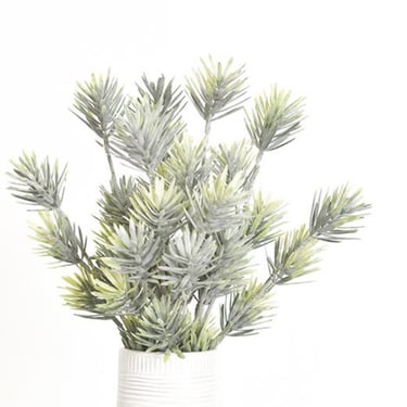 Podocarpus Stem, realistic faux succulents, realistic faux flower, modern floral, faux greenery, realistic flowers, faux winter flowers 