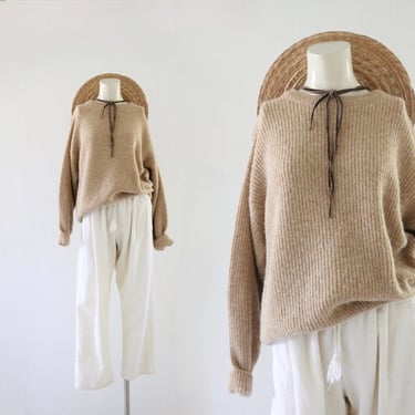 honey wool sweater 