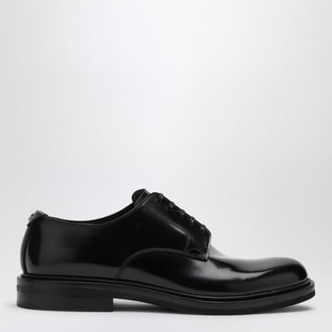 Dolce&amp;Gabbana Derby In Black Brushed Calfskin Men