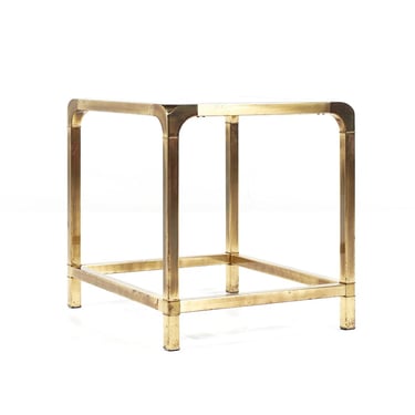 Mastercraft Mid Century Brass Side End Table - mcm 