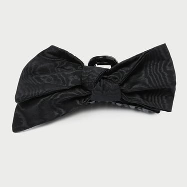 Anika Black Bow Claw Clip