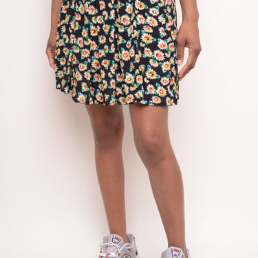 Sunflower Mini Skirt