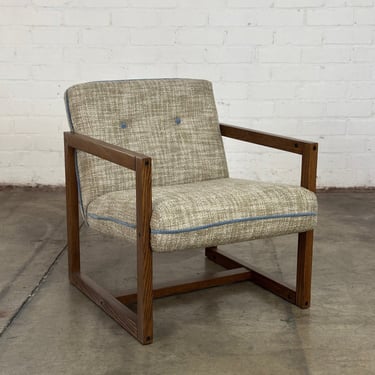 Vintage Cube Lounge Chair 