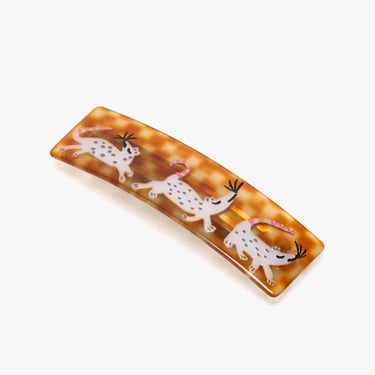Three Nice Mice French Barrette Tortoise Hair Clip