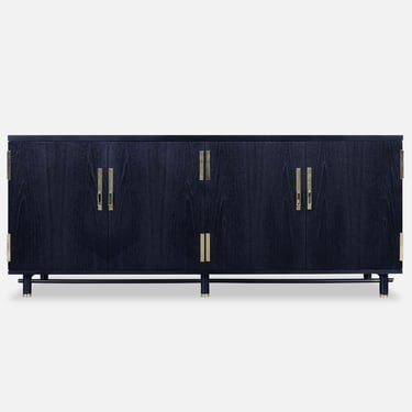 Vintage Cerused Credenza by Michael Taylor for Baker