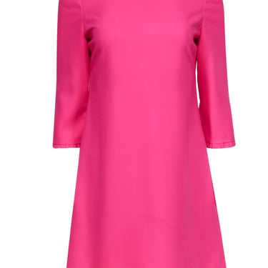 Kate Spade - Bubblegum Pink A-Line Dress w/ Ruffled Trim Sz 6