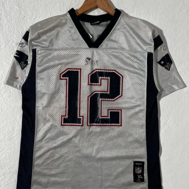 Tom Brady New England Patriots Reebok NFL Football Jersey Size XL