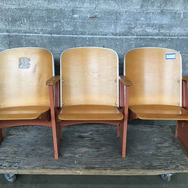 Vintage H.S. Auditorium Seats (Seattle)