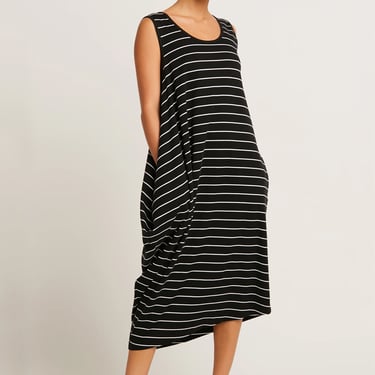 Striped Waterfall Bubble Dress