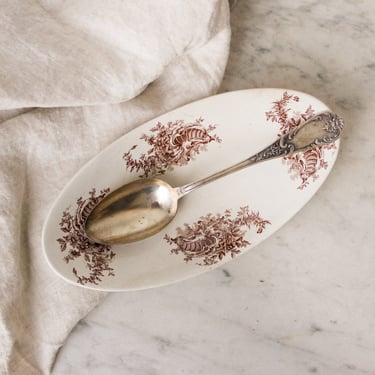 Stoneware Spoon Rest - Cracker Barrel