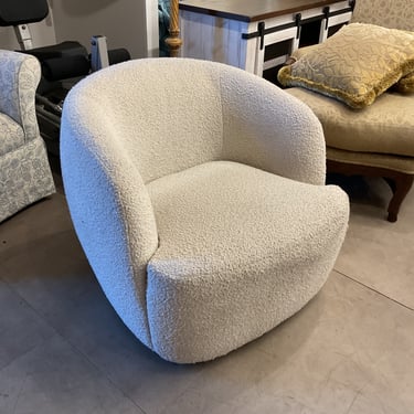 CB2 Gwyneth Swivel Chair