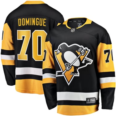 Louis Domingue Pittsburgh Penguins Fanatics Branded Home Breakaway Player Jersey - Black