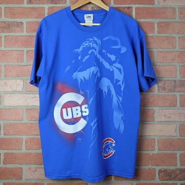 Vintage 90s MLB Chicago Cubs Baseball ORIGINAL Sports Tee - Large 