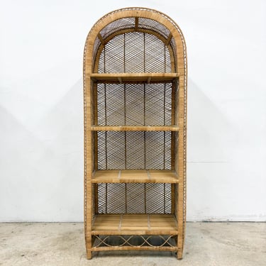 Rattan Arch Shelf - Large *MESSAGE US for shipping quote* 